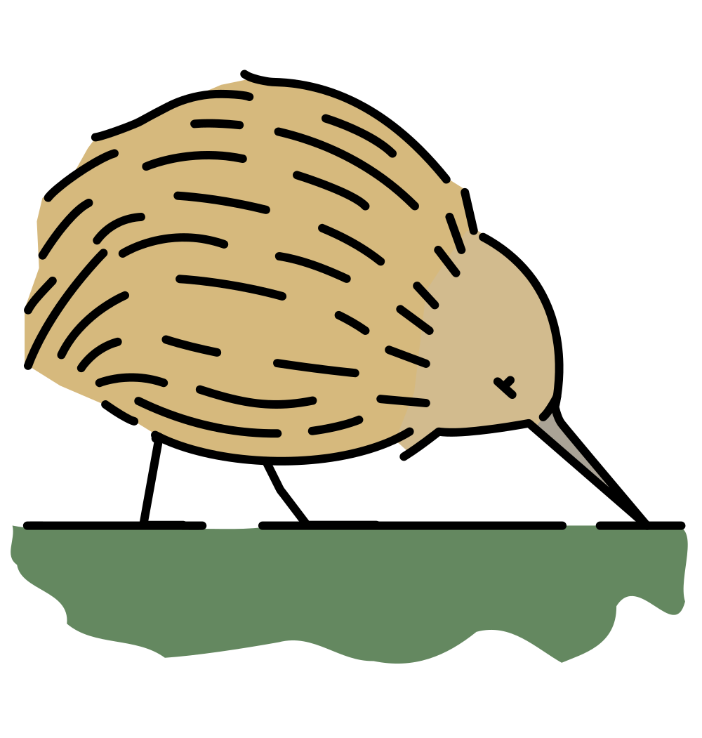 OnlineLabels Clip Art - Kiwi Bird